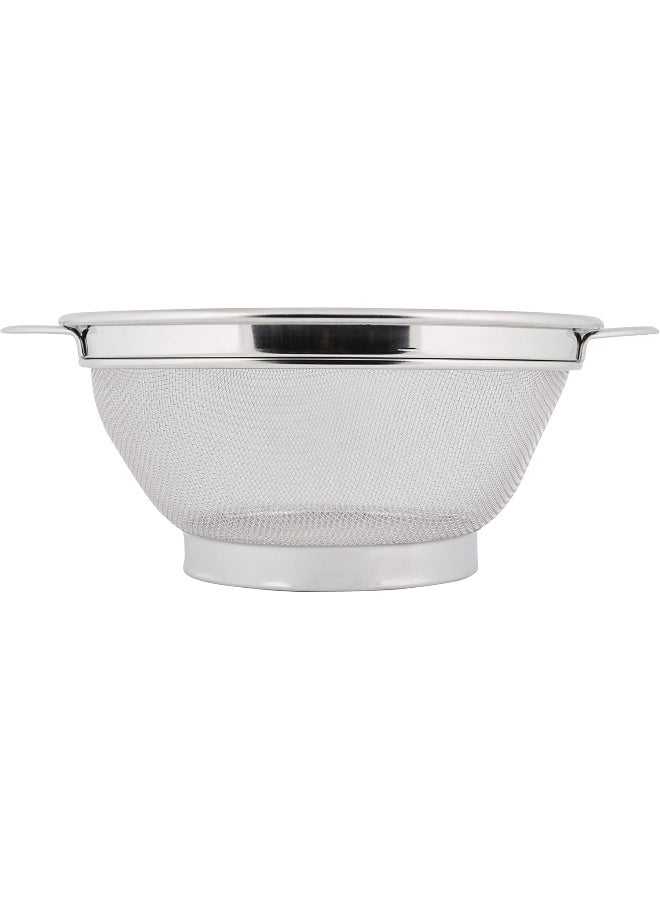 RAJ Stainless Steel Basket Colander, 24 CM, Silver, QL0018 Silver 24cm - Image 2