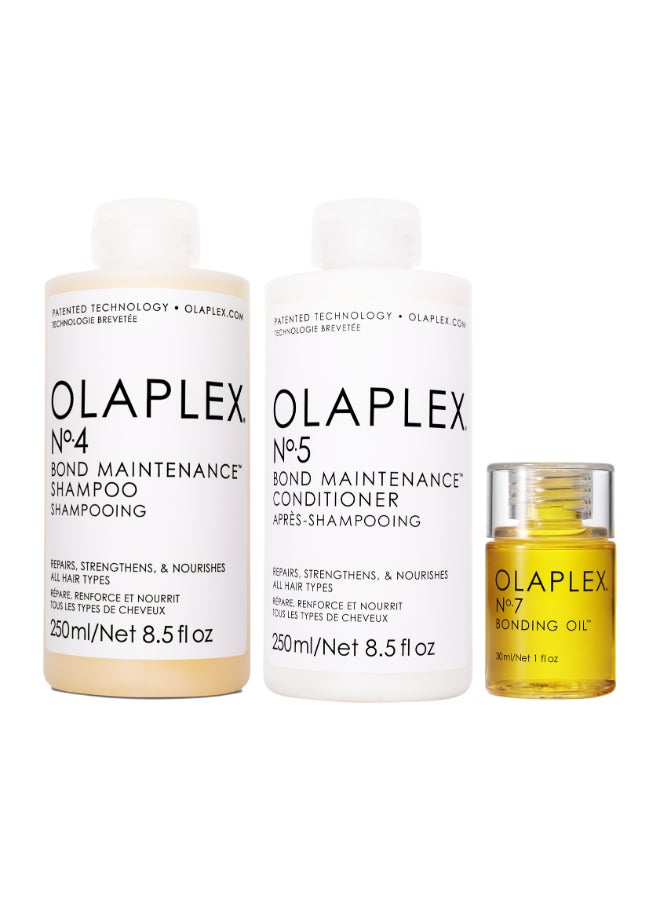Olaplex Pack Of 3 Bond Maintenance Set 530ml - Image 1