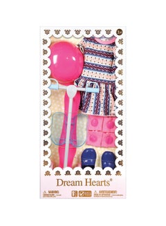 Lotus Dream Hearts Scooter And Helmet Set For Fashion Dolls 21.5 x 8 x 43cm  - Image 2