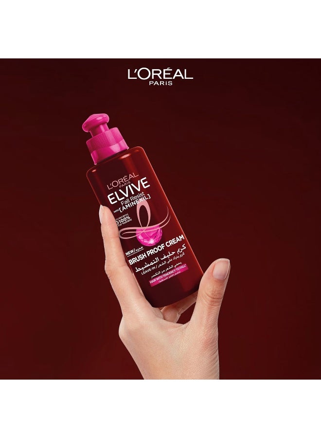 L'OREAL PARIS - Elvive Fall Resist Brush Proof Cream 200ml - Image 1