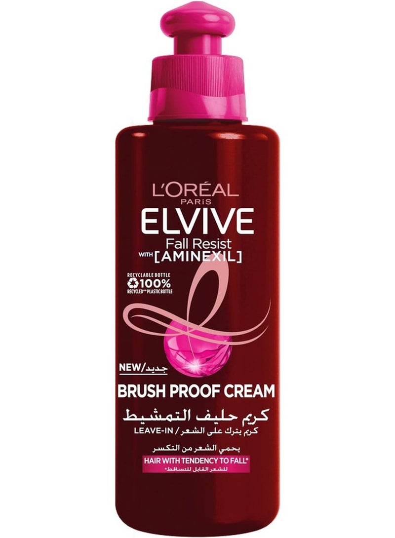 L'OREAL PARIS Elvive Fall Resist Brush Proof Cream 200ml - Image 1