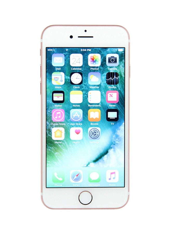 ابل  مُجدد - هاتف آيفون 7 مزود بتطبيق فيس تايم وذاكرة داخلية سعة 128 جيجابايت ويدعم تقنية 4G LTE، لون ذهبي وردي - Image 2