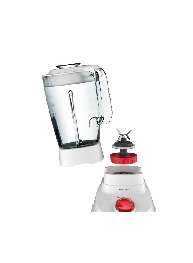 Moulinex - Super Blender With Grinder And Grater, 2 L 700 W LM207125 White - Image 1