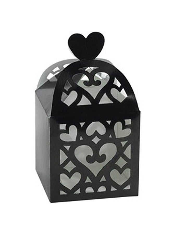 Amscan Black Lantern Favor Boxes 6CM, 50PCS