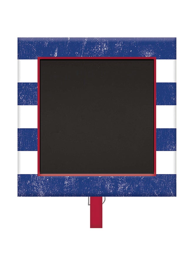 Amscan Anchors Aweigh Nautical Chalkboard Clips Sign