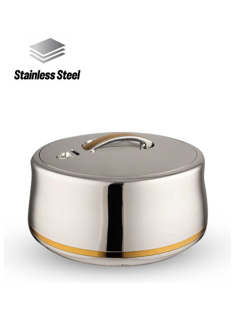 Taiwanese Food Container Stainless Steel Silver/Gold 6Liters