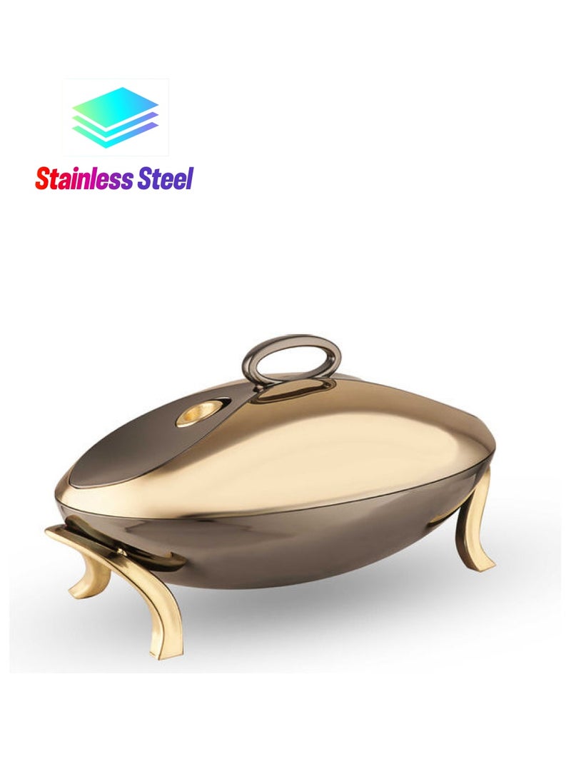 Golden Fire - Food Container Gold/Grey 3Liters - Image 1