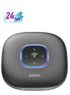 Anker PowerConf Bluetooth Speakerphone, 6 Mics, Enhanced Voice Pickup, 24H Call Time, Bluetooth 5, USB C Black  - Image 1