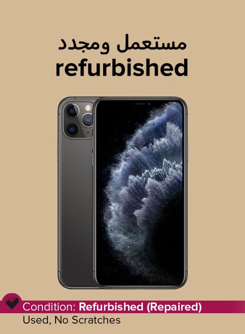 Refurbished - iPhone 11 Pro 256GB Space Gray 4G With Facetime - International Version