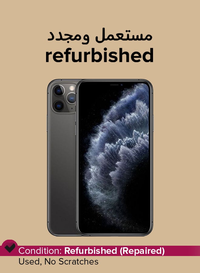 Apple - Refurbished - iPhone 11 Pro 256GB Space Gray 4G With Facetime - International Version - Image 1