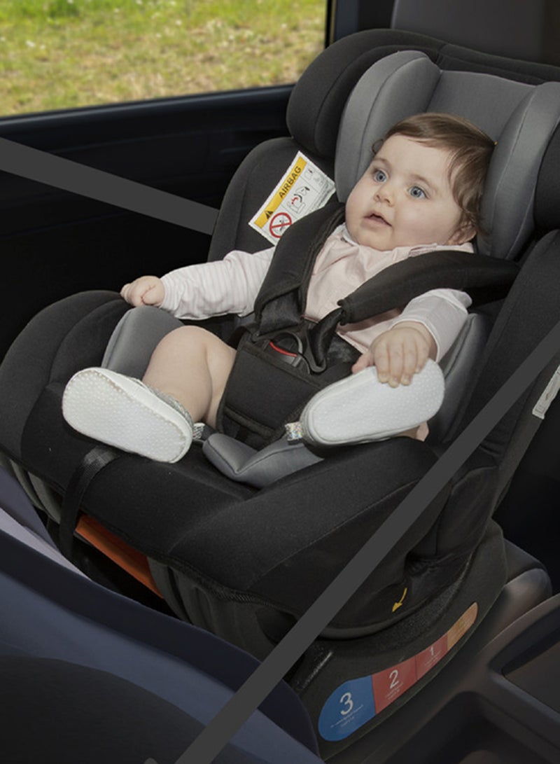 Moon - Convertible Sumo Baby/Infant Car Seat With Adjustable Recline Angle, Group (0, 1, 2), Black - Image 1