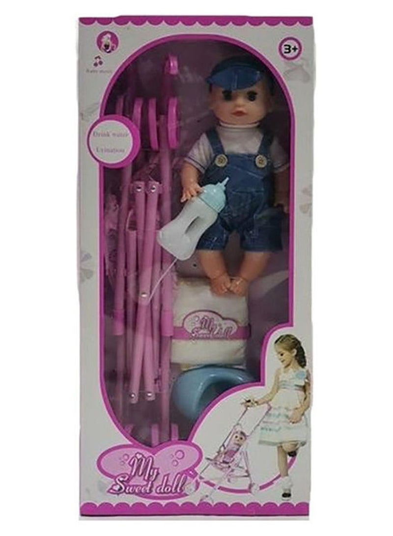 دمية ماي سويت بيبي مع إكسسوارات