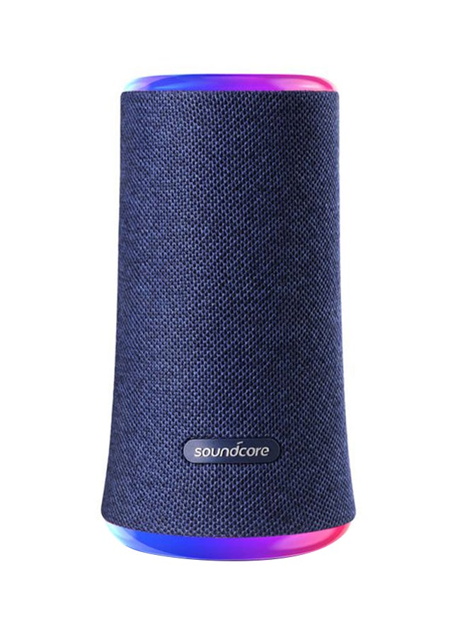 Soundcore - Flare 2 Bluetooth Speaker, with IPX7 Waterproof Protection and 360° Sound, 20W Wireless Speaker with PartyCast, EQ Adjustment, and 12-Hour Playtime Blue - Image 1