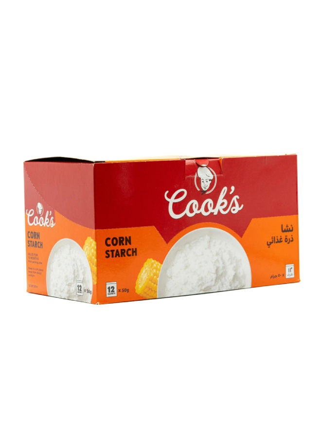 Cook's Corn Starch 50grams Pack of 12 