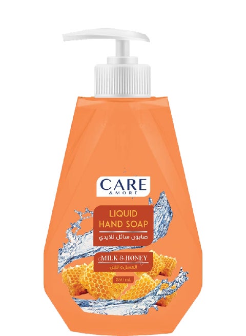 Liquid Hand Soap Honey & Milk 350ml