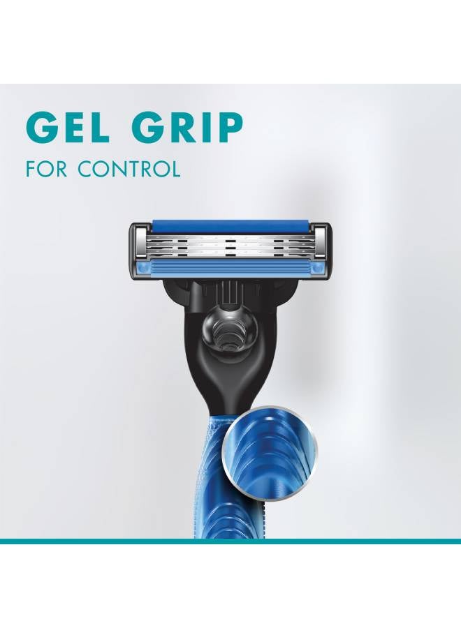 Gillette - 560 Mach 3 Base Razor 2Up Silver - Image 1