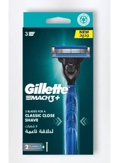 560 Mach 3 Base Razor 2Up Silver