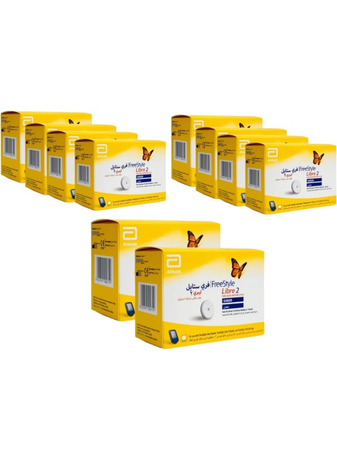 FreeStyle Libre - 10 Pcs Freestyle Libre2 Glucose Sensor Freestyle Libre 2 Sensor - Image 1