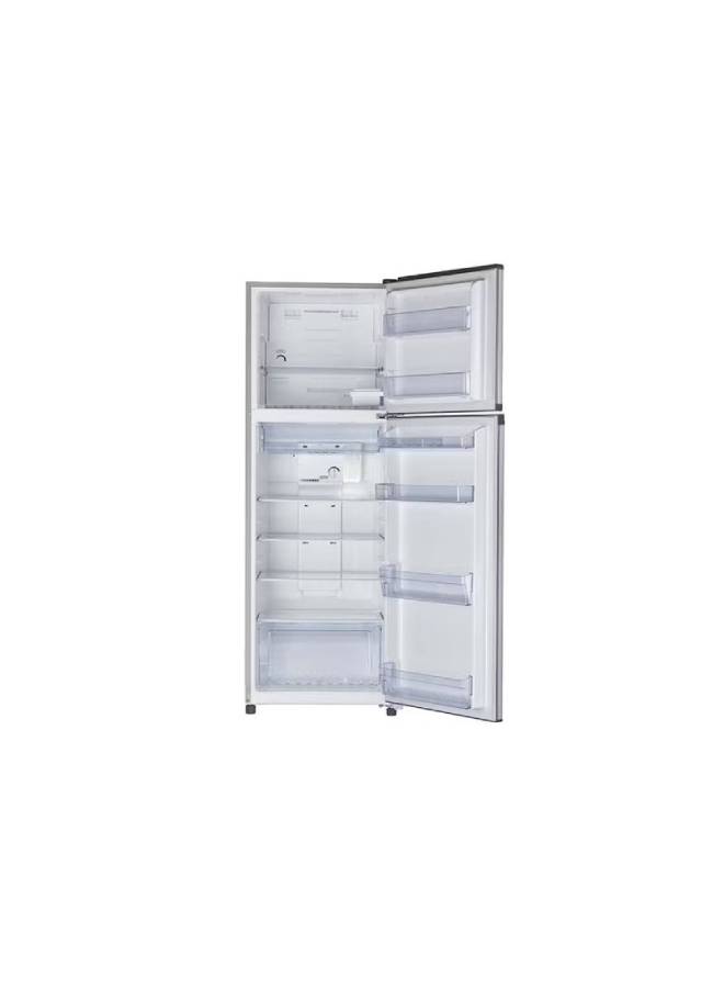 Toshiba Refrigerator No Frost 350 Liter, 2 Doors With Circular Handle GR-EF37-J-SL Silver - Image 2