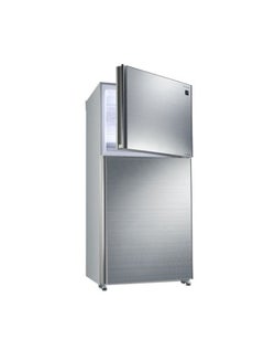شارب ثلاجة رقميَّة بتقنية العاكس وخاصية منع تكون الثلج ببابين 2628 W SJ-GV69G-SL فضي  - Image 2