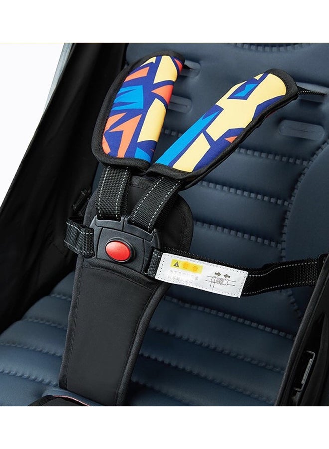 Travel Lite Shock Proof Baby Stroller With Extra Wide Seat - Picasso Multicolour
