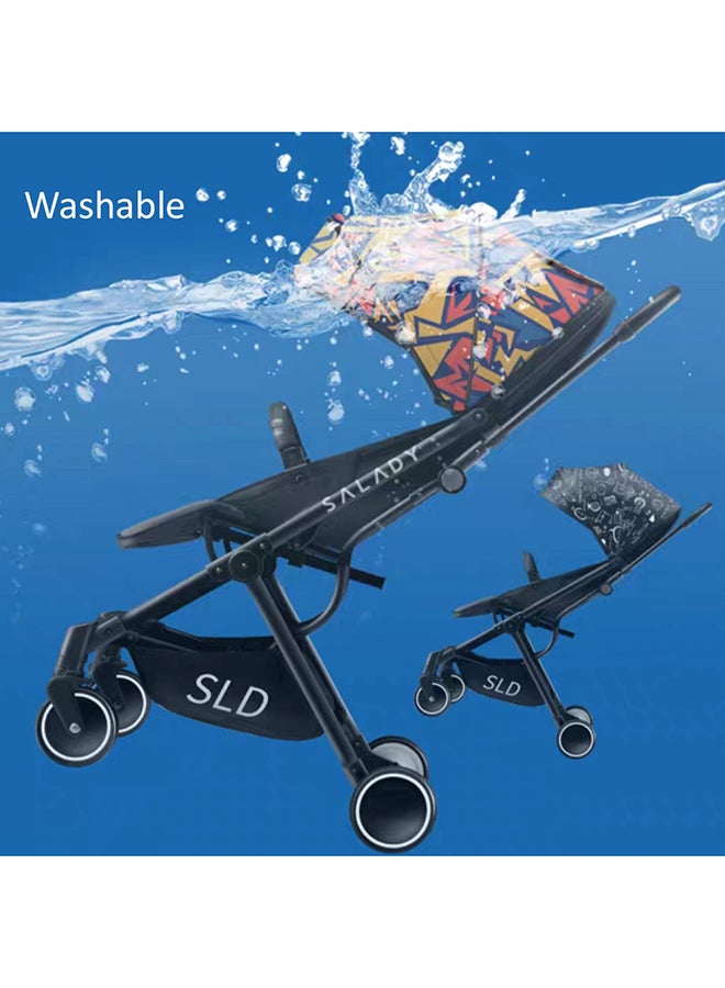 Travel Lite Stroller SLD With Extra Wide Seat - Newton Black - pnsku/N43915660A/45/_/1737965159/210f8943-1fc8-44d0-a563-cc7da54ec0ce