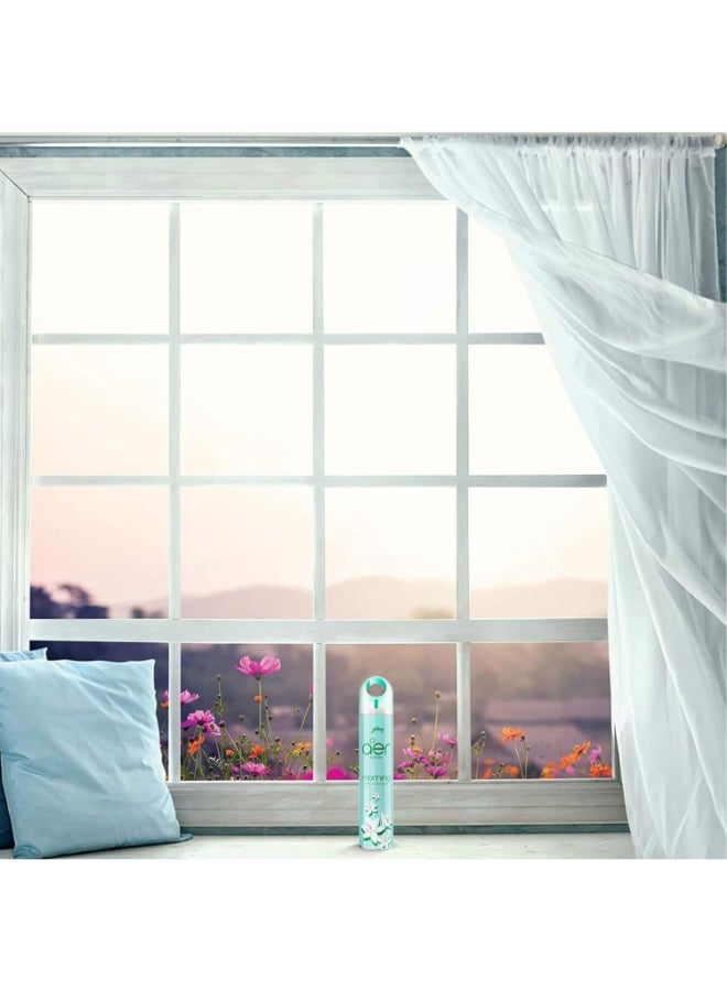 Godrej Aer Air Freshener Spray Morning Misty Meadows Green 300ml  - Image 5
