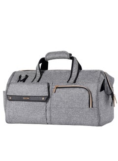 Sunveno 3 In1 Travel Bag detachable Diaper Caddy With Multiple Compartments - Grey  - Image 2