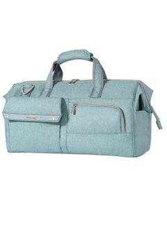 Sunveno 3 In1 Travel Bag detachable Diaper Caddy With Multiple Compartments - Green  - Image 2
