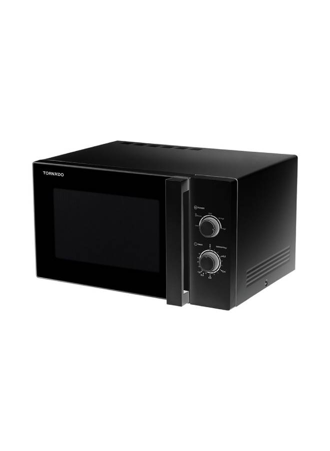 TORNADO Microwave Solo, 5 Power Levels, Manual Control, 35 Min Timer – 25 L 900 W TM-25MK Black - Image 3