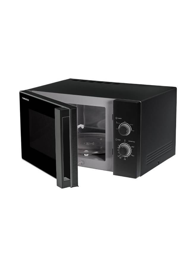 TORNADO Microwave Solo, 5 Power Levels, Manual Control, 35 Min Timer – 25 L 900 W TM-25MK Black - Image 4
