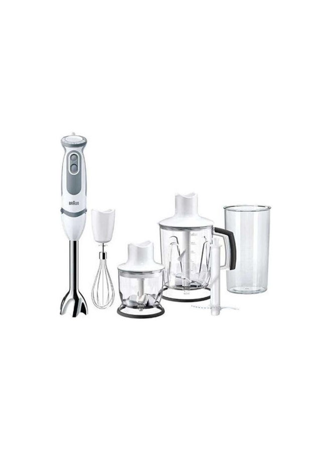 BRAUN Hand Blender Braun Stainless Steel 1.25 L 1000 W MQ5245 White/Grey