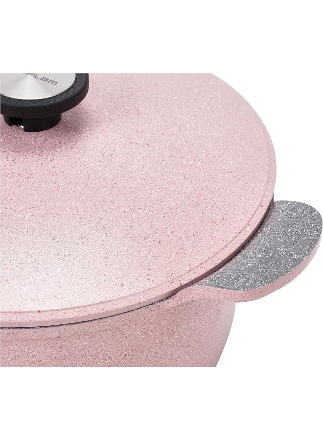 Neoflam Korean Extreme Pot Set 8-Pieces, Pink Pink - Image 5