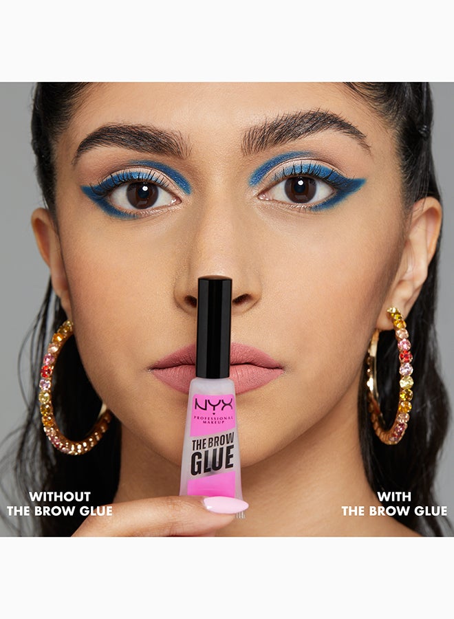 نيكس مكياج المحترفين ذا براو جلو، جل تثبيت الحواجب شديد الثبات - شفاف شفاف - Image 4