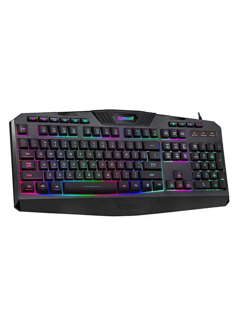K503 Harpe RGB  7-Color LED Backlit, Full sized 104 with numeric pad keyboard