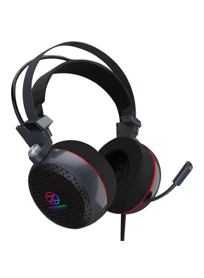 USB 7.1 Gaming Headset Backlit LED K63 With Vibration For Computer And PlayStation - Not For Mobile