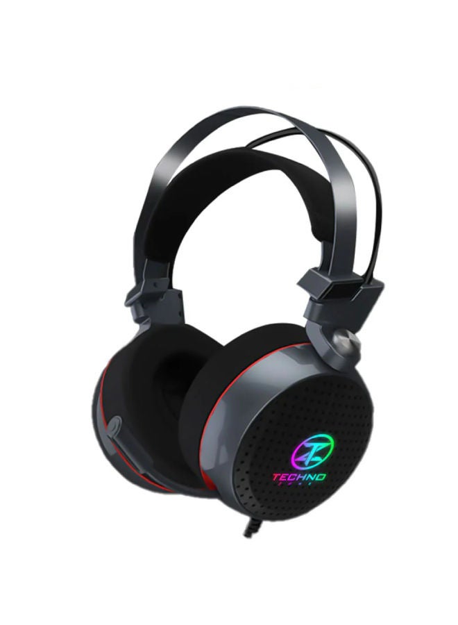 USB 7.1 Gaming Headset Backlit LED K63 With Vibration For Computer And PlayStation - Not For Mobile