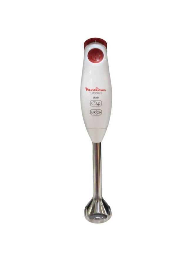 Moulinex - Turbomix Plus Hand Blender, 350 Watt, beaker 800 ml, Stainless Steel Foot, DD1011EG White - Image 1