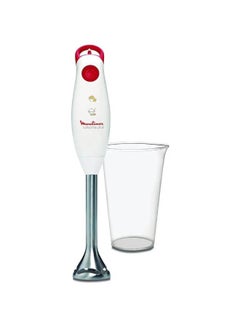Moulinex Turbomix Plus Hand Blender, 350 Watt, beaker 800 ml, Stainless Steel Foot, DD1011EG White  - Image 2