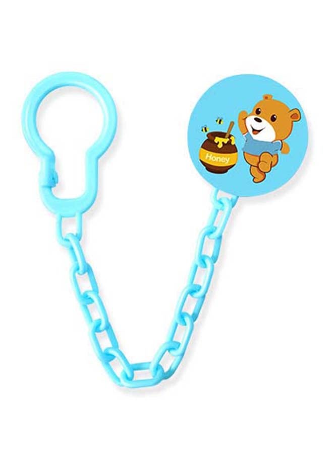 لوكو سلسلة حامل اللهاية باللون الأزرق - Image 1