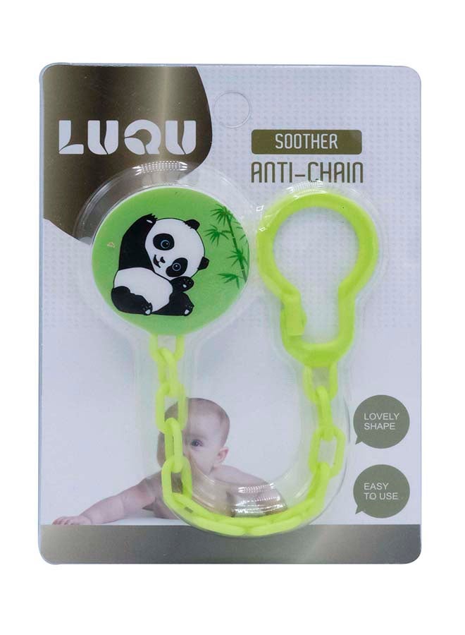 لوكو سلسلة حامل اللهاية باللون الأخضر - Image 2