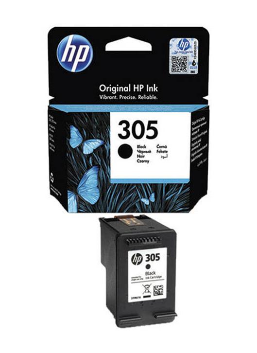 HP 305 Black Original Ink Cartridge Black (1) + HP 305 Tri-color Original Ink Cartridge(1) (3YM61AE/3YM60AE) | Works with HP DeskJet 2700, 2730, 4100 Printers Black/Multicolor - Image 4