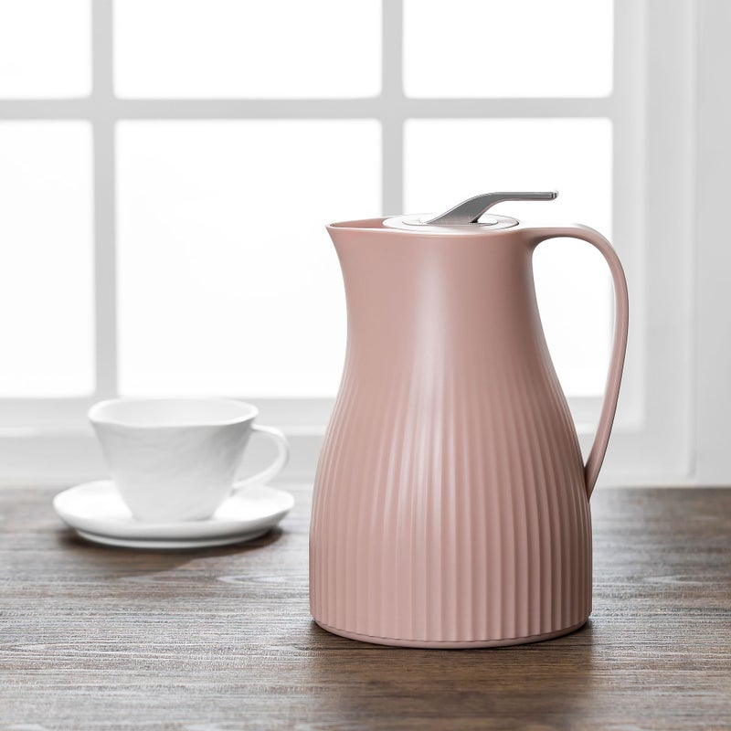 دلتي دلة بلاستيك باللون البينك 1 لتر وردي - Image 1