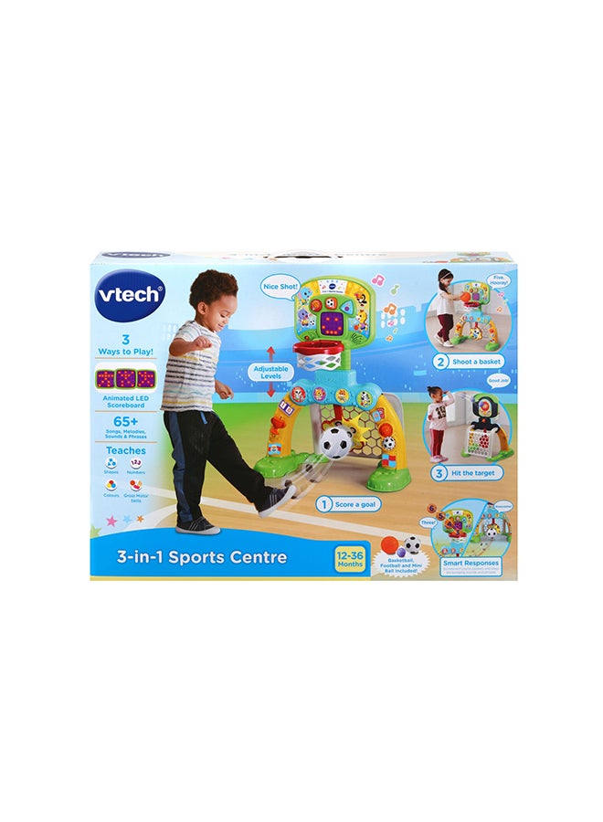 vtech 3-In-1 Sports Centre 16.54 x 22.83 x 24.02inch 16.54 x 22.83 x 24.02inch - Image 2