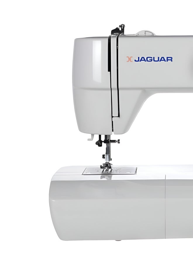 JAGUAR Jaguar RS2121-L Mechanical Sewing Machine – 21 Stitches, Auto Needle Threader, 4-Step Buttonhole, White color RS2121-L White  - Image 4