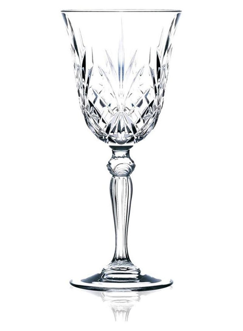 مجموعة كؤوس ميلوديا مكونة من 6 قطع شفاف