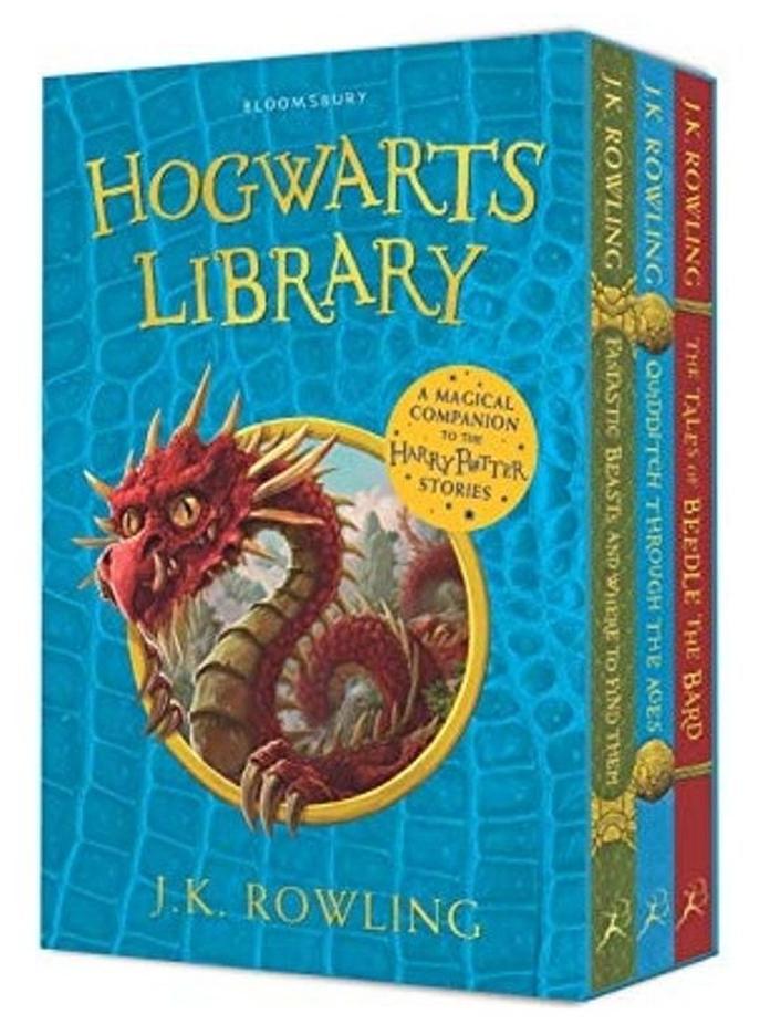 The Hogwarts Library Box Set Paperback English by J K Rowling - 43855