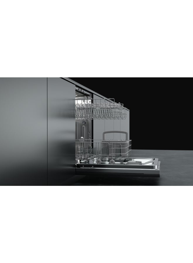 TEKA Fully Integrated Built-in Dishwasher W/ 7 Washing Programs, Extra Drying function, Smart Sensor DFI 46700 2100 W 114270010 Black/Silver  - Image 3