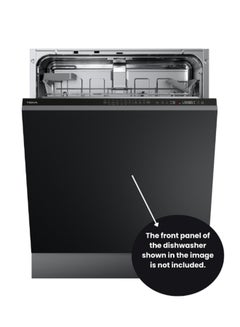TEKA Fully Integrated Built-in Dishwasher W/ 7 Washing Programs, Extra Drying function, Smart Sensor DFI 46700 2100 W 114270010 Black/Silver  - Image 5