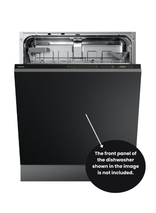 TEKA Fully Integrated Built-in Dishwasher W/ 7 Washing Programs, Extra Drying function, Smart Sensor DFI 46700 2100 W 114270010 Black/Silver  - Image 5